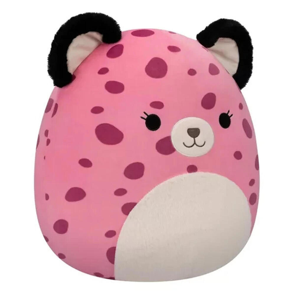 Squishmallows 16" Jalisca the Pink Leopard with Fuzzy Belly Plush Toy New - Picture 2 of 5